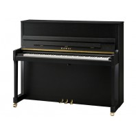 Kawai E-300 Studio Ebony Satin Upright Piano